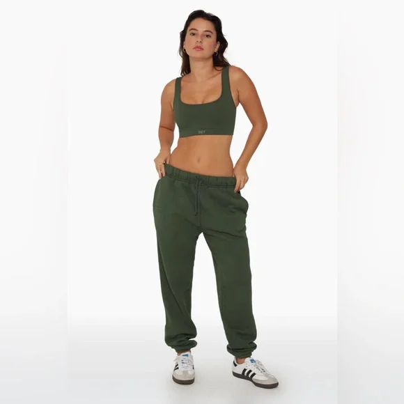 Set Active Heavyweight Sweats, Willow - Picture 3 of 4